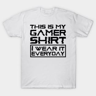 This is my gamer shirt, gaming gift idea T-Shirt